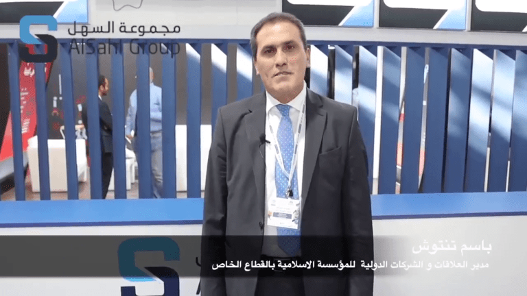Basam tantoush , Director of International Relations and companies of the Islamic foundation in the private sector.